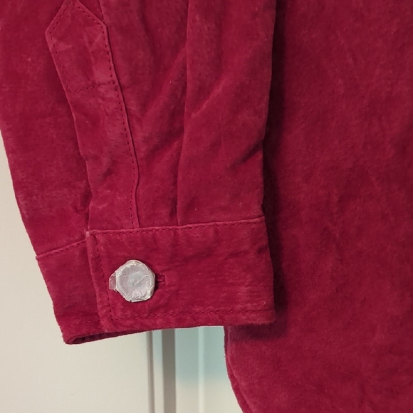 Bagatelle Pink Leather Jacket - Picture 2 of 7